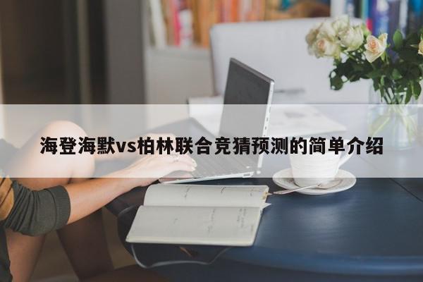 海登海默vs柏林联合竞猜预测的简单介绍