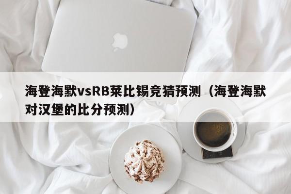 海登海默vsRB莱比锡竞猜预测（海登海默对汉堡的比分预测）