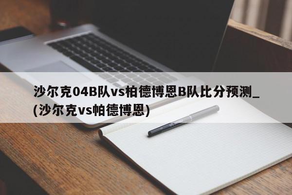 沙尔克04B队vs柏德博恩B队比分预测_(沙尔克vs帕德博恩)